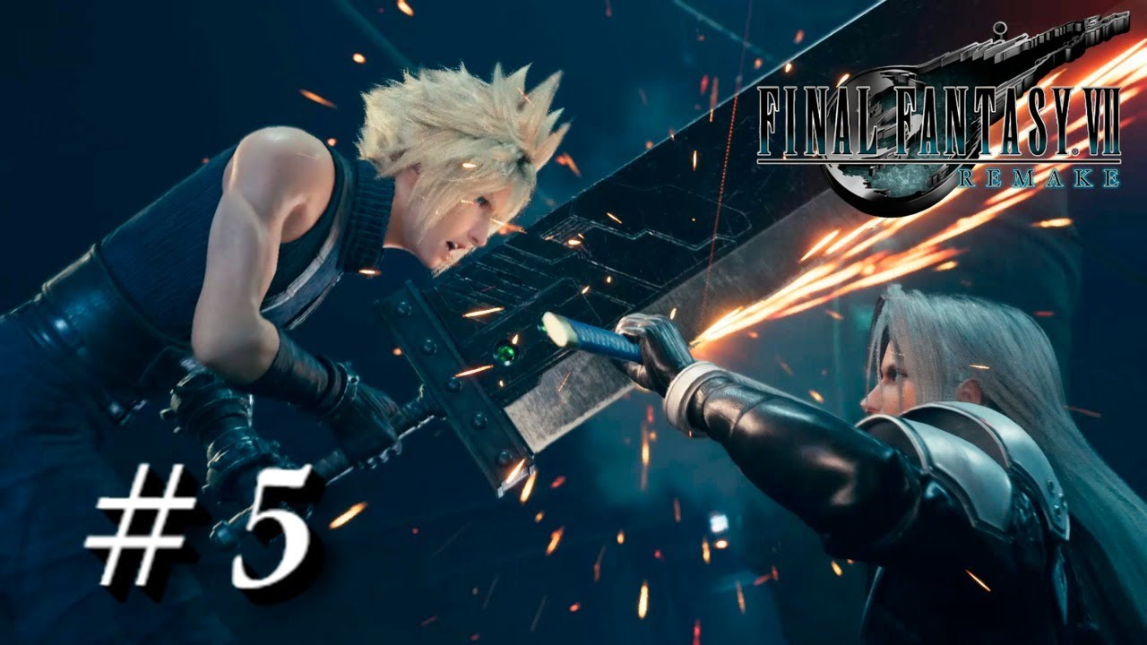 Final Fantasy VII Remake Прохождение на PS4 #5(СТРИМ)