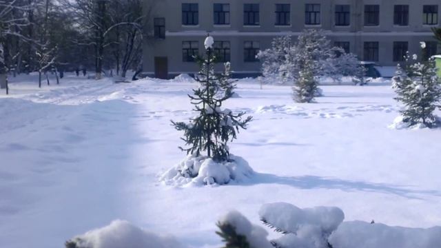 Горнолыжная Горка в ХАИ, 1996 год.