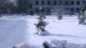 Горнолыжная Горка в ХАИ, 1996 год.
