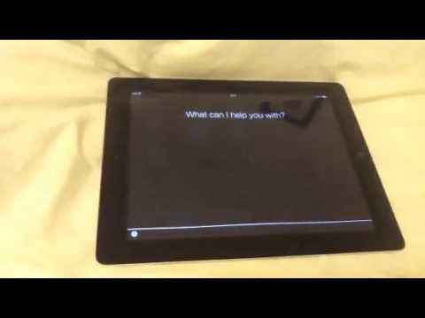 Сири на IPad
