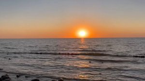 Закат над морем. Релакс