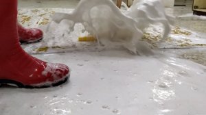 Мойка очень грязного ковра — приятный процесс