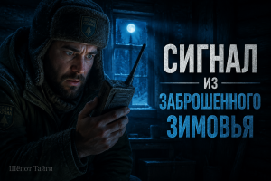 Радиосигнал из заброшенного зимовья на Урале