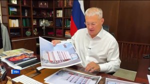 Глава Башкортостана предложил жителям выбрать будущий фасад Дома актера