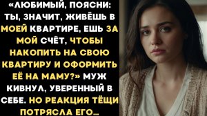 Мой муж жил в моей квартире за мой счет, чтобы собирать деньги на свою и оформить её на мать...