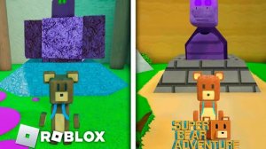 Новое приключение Roblox: Черепаший Голем против Супер Медведя