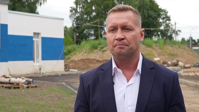 Михаил Ждан оценил работы на ВЗУ 14 в посёлке Правдинский