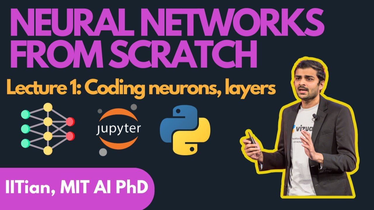 1) Lecture 1 - Neural Network From Scratch Coding Neurons And Layers