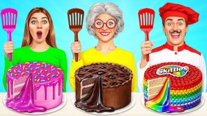 Кулинарный Челлендж Я против Бабушки Забавные Кухонные Лайфхаки от Multi DO Smile