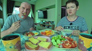 Мукбанг не успели домой вернуться уже начали РУГАТТЬСЯ! ГРАНДИОЗНЫЕ планы на дом! Обед в Таиланде