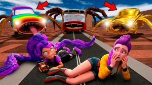 Почему CAR EATER называет Руми и Лили «Lovebraids» в Maze GMod?