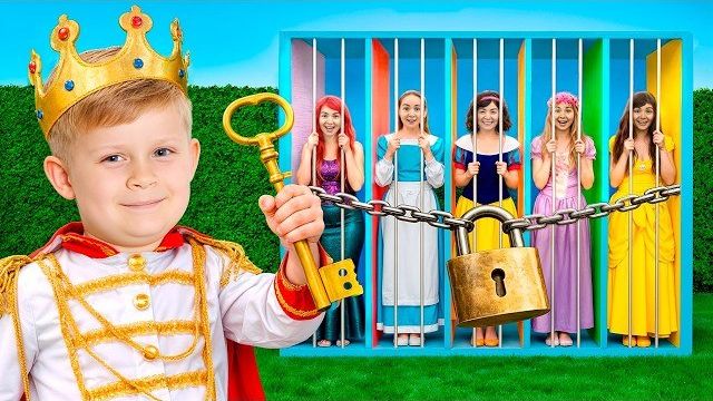 Принц Оливер спасает Диснеевских Принцесс