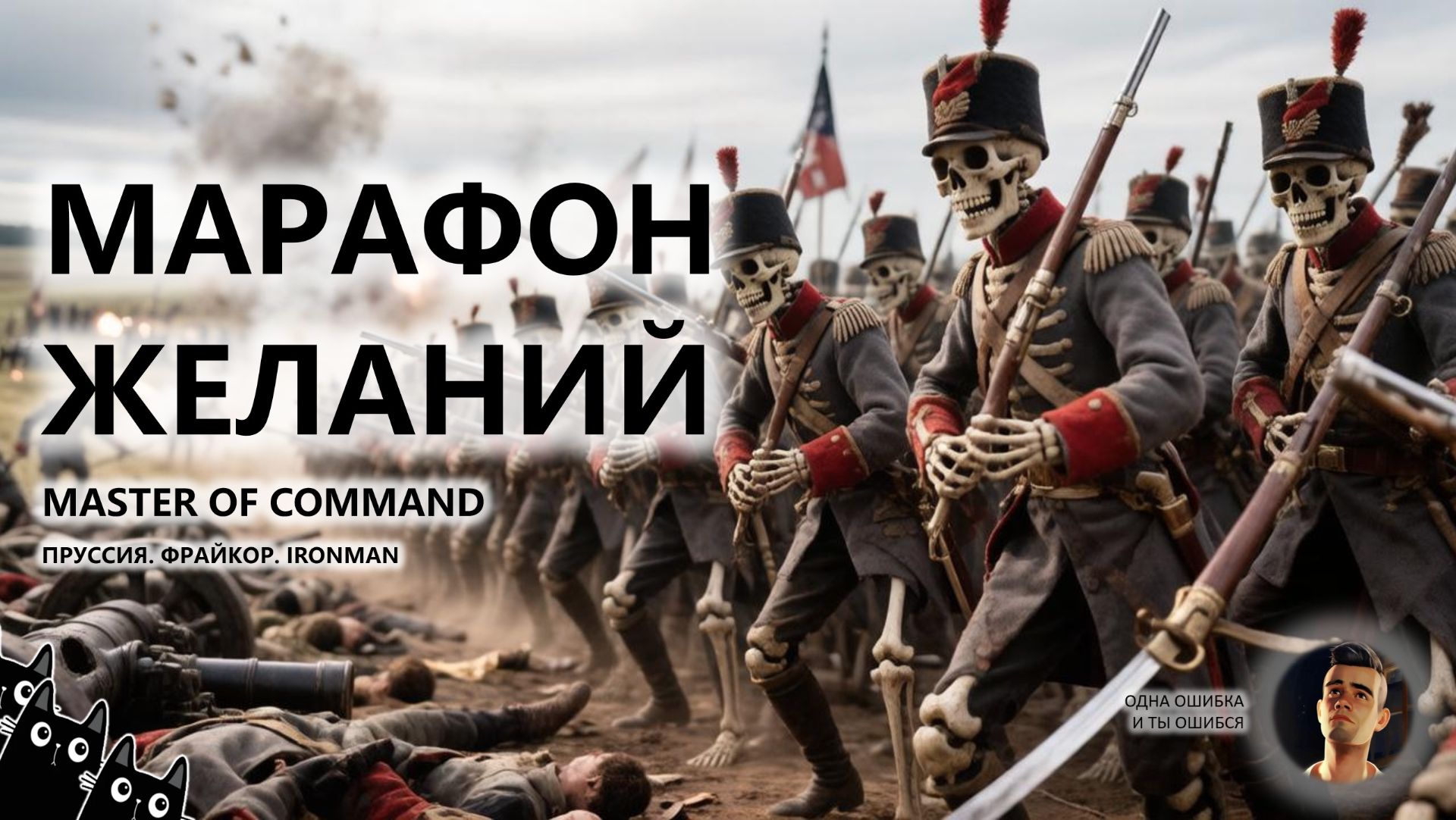 💂МАРАФОН ЖЕЛАНИЙ I СТРИМ I MoC I ПРУССИЯ. ФРАЙКОР