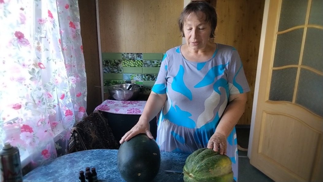 ЧТО ПОЛУЧИЛОСЬ? МАСЛО ИЛИ НЕТ? ДЫНЯ ЗЕЛЕНАЯ/ Как живут в деревне ПРИМОРСКОГО края