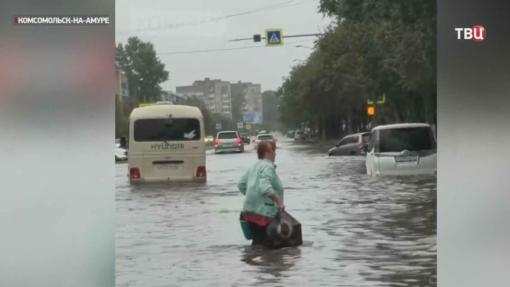 В Хабаровске и Комсомольске-на-Амуре автомобили 