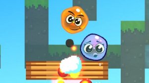 Красный шар. Огненый шар. Красный шарик. Fire Ball and Water Ball Parkour Love Balls