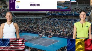 19/8/26 ⏰20:00 (3) 🇺🇸Джессика Пегула - (15) 🇷🇴Сорана Кирстя/🏆WTA1000 🇺🇸Цинциннати. 4-й круг