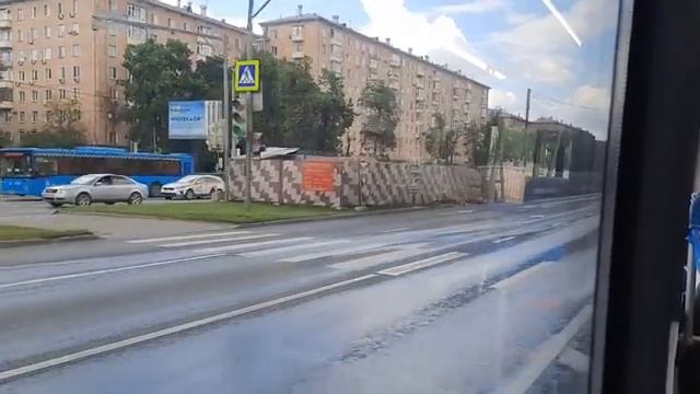 Поездка на автобусе Нефаз-5299-40-52 по маршруту м1