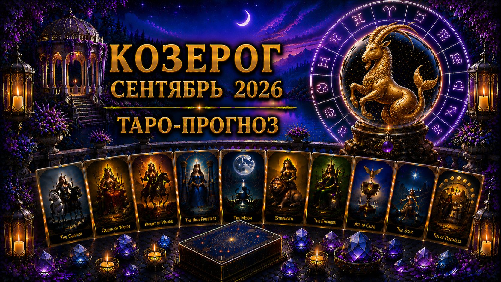 Козерог ♑ Таро прогноз на сентябрь 2026 года