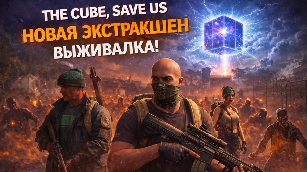 THE CUBE, SAVE US НОВАЯ ЭКСТРАКШЕН ВЫ ЖИВАЛКА! #thecube