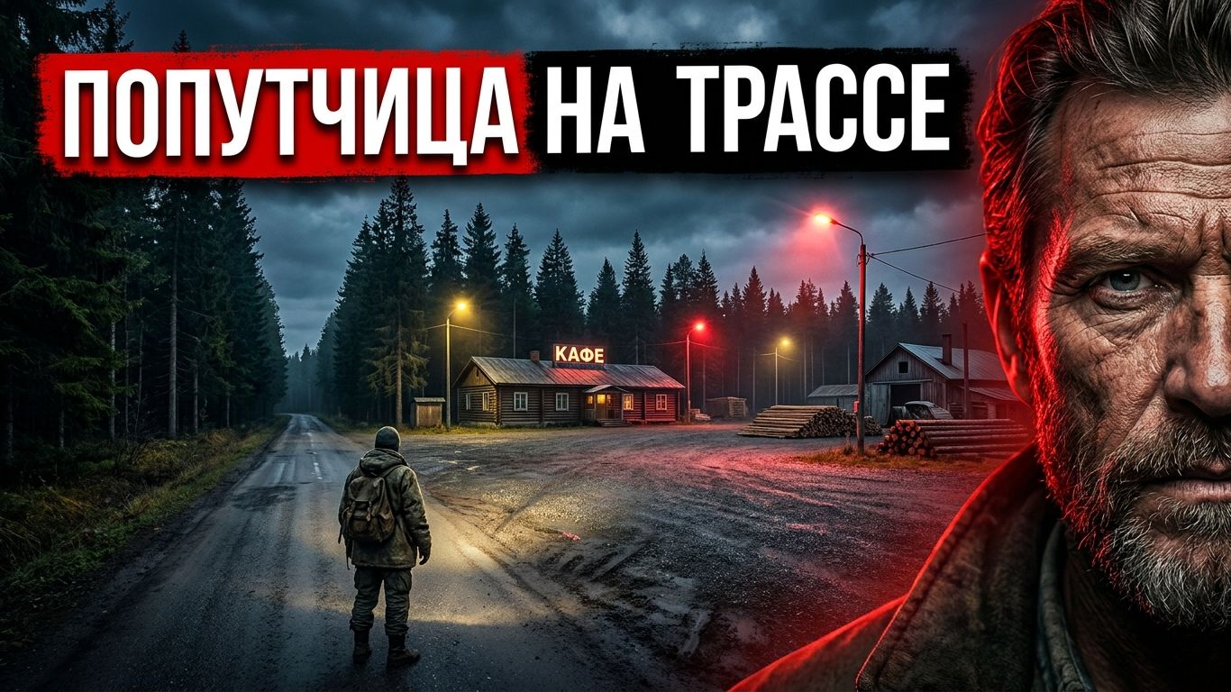 ПОПУТЧИЦА НА ТРАССЕ  РАССКАЗ 90-Е