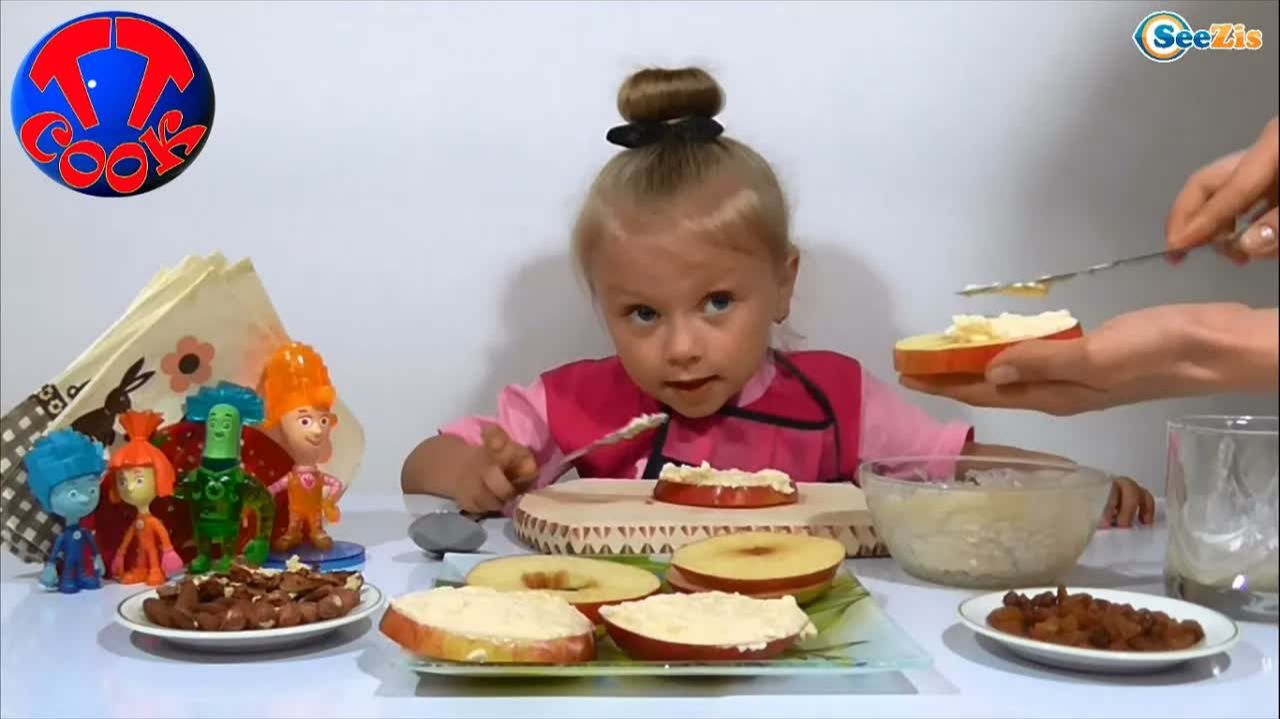 ✔ Фиксики. Яблочный десерт от Повара Ярославы. It`s An Apple Dessert Recipe For The Fixiki