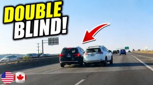 ✅ 🚘 Двое водителей вслепую перестроились и столкнулись! ДТП и Аварии | Driving Fails #1027