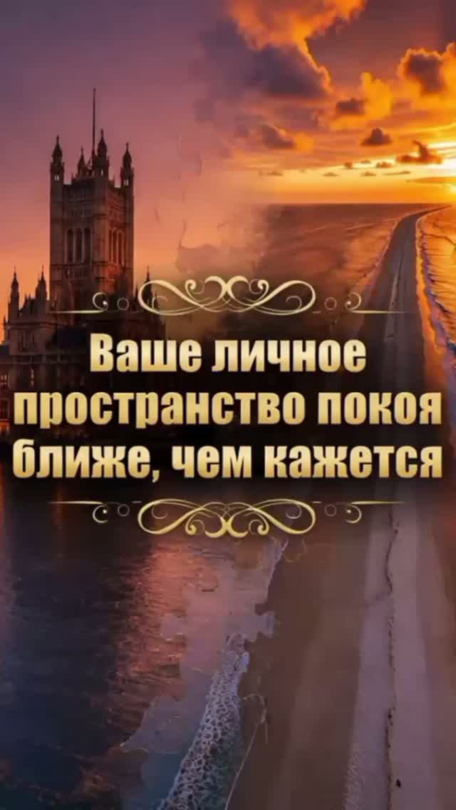 Ваше личное пространство покоя ближе, чем кажется!