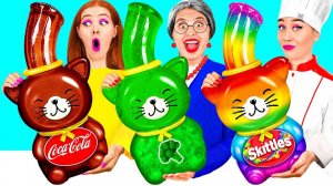 Кулинарный Челлендж# Я против Бабушки # Вкусные Кухонные Лайфхаки от Fun Challenge