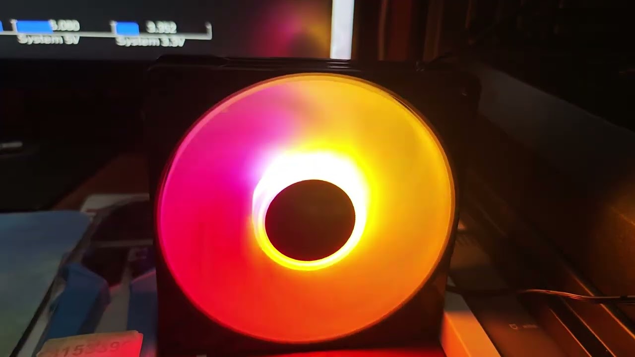 Вентилятор Arctic P14 Pro Reverse A RGB низкие обороты вращения 976 Rpm