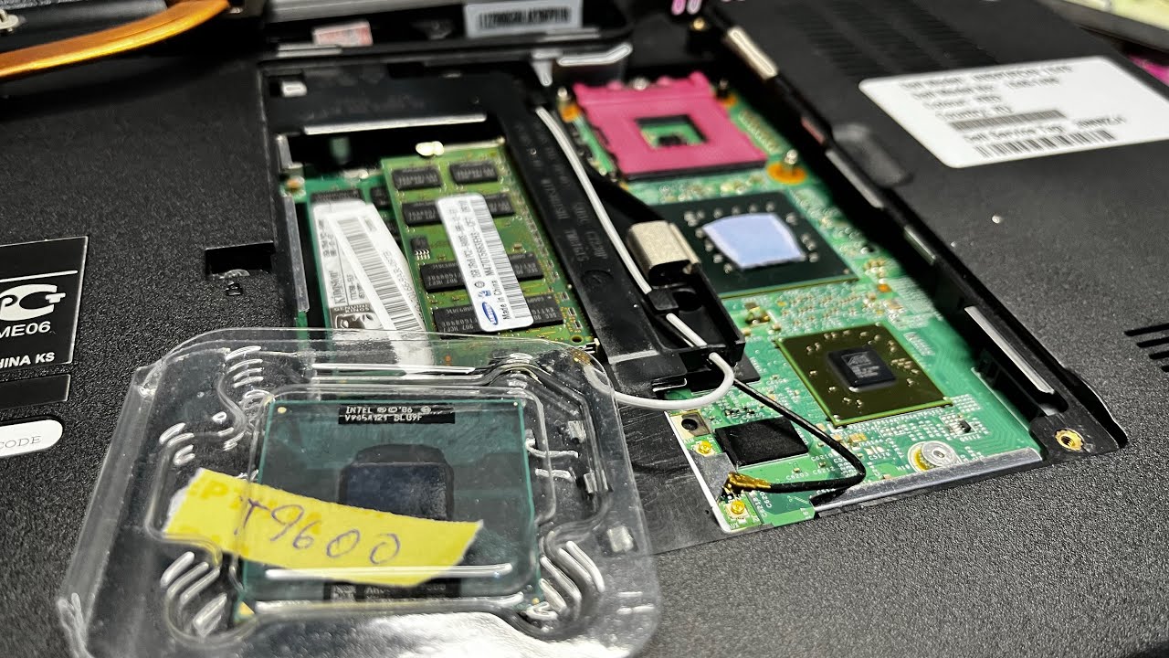 DELL INSPIRON 1545. UPGRADE и чистка от пыли.