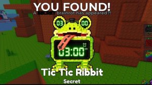 Как получить Tic Tac Ribbit в Find the Brainrot [572] - Roblox