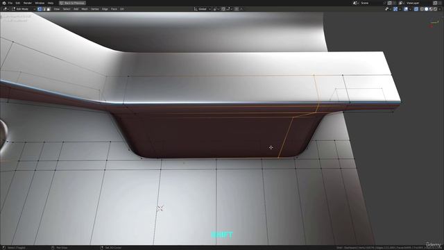 6. Middle Console Column