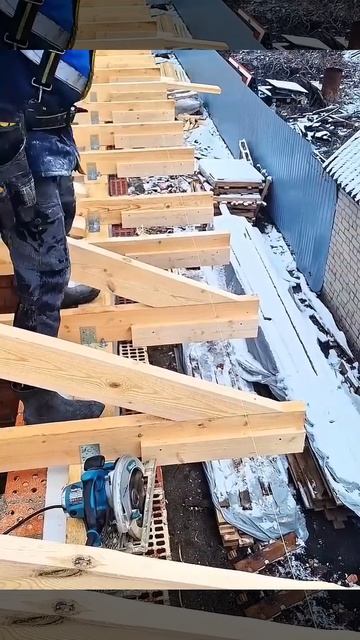 Стропила и стропилки..