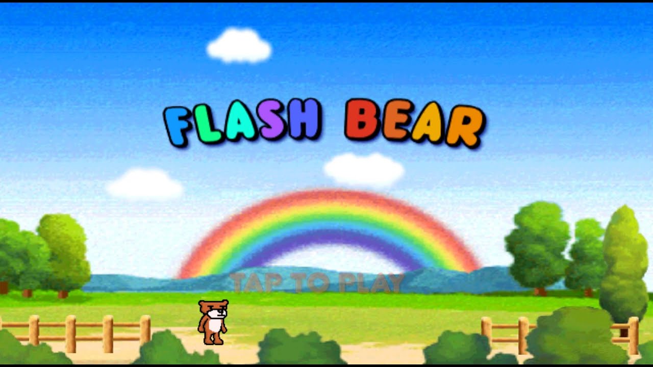 Flash Bear - Adventure Platformer Android Прохождение 1.7 - 1.9