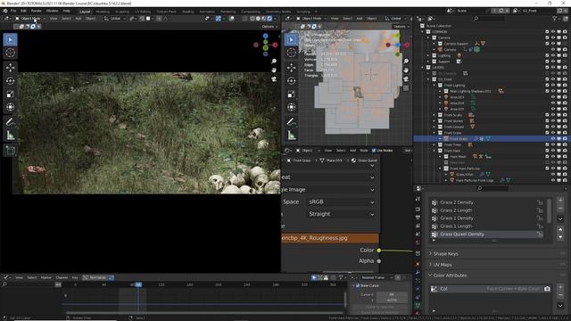 5.14._Blender Избушка ► Промежуточный план. Финализация, ч.2