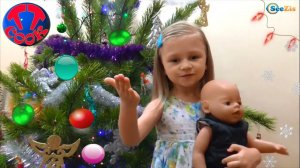 ✔ Поздравление С Наступающим Новым Годом от Ярославы и Беби Борна   Doll Baby Born with Ya