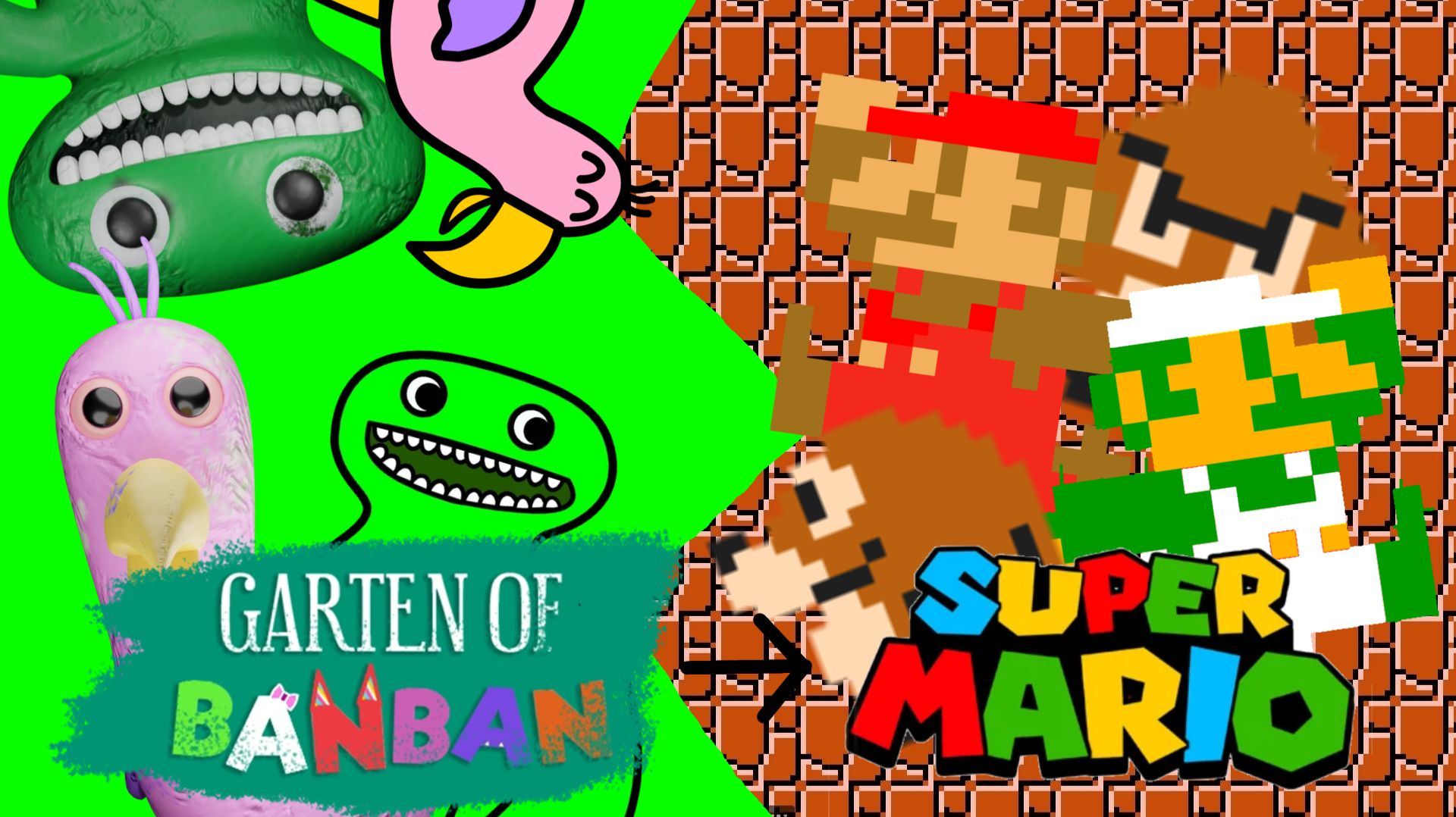 Я прошел Garden Of BanBan (1) в Super Mario Maker