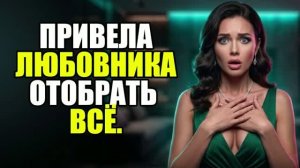 Она привела любовника отобрать дом!  Жена изменила|Измена жены|Поймал жену|история измен