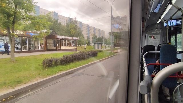 Поездка на автобусе ЛиАЗ 5292 борт 190427 по маршруту 631
