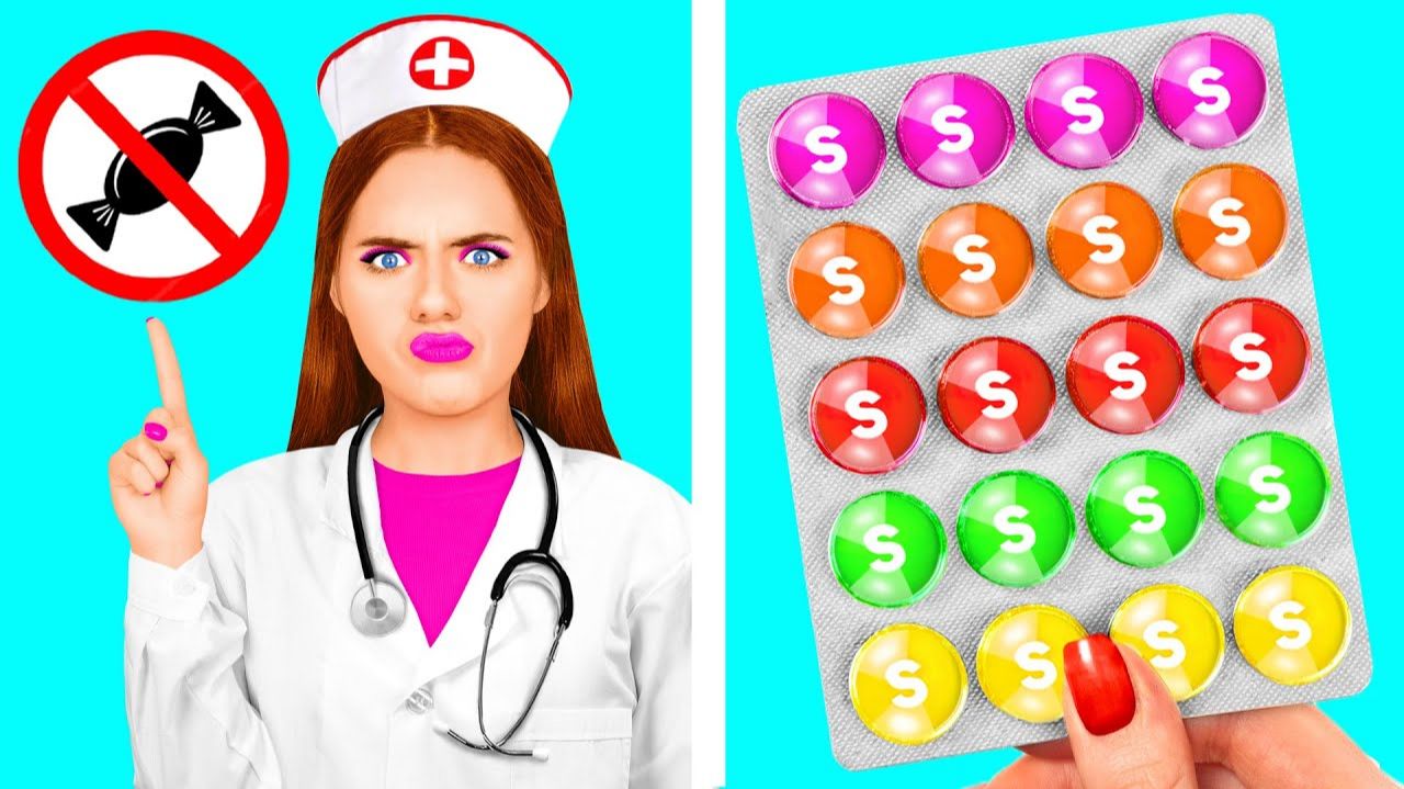 Как Пронести Еду в Больницу # Сумасшедший Челлендж от Fun Challenge