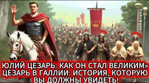 8 лет АДА и ТРИУМФА: Как Юлий Цезарь захватил Галлию и изменил МИР НАВСЕГДА!