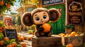 Чебурашка, развивающие игры для детей.