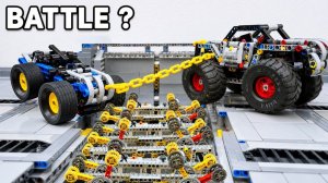 Новая сборка автомобилей Lego для перетягивания каната: Кто победит?
