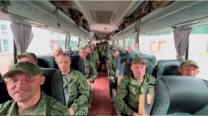Опубликованы кадры российских военнослужащих после обмена