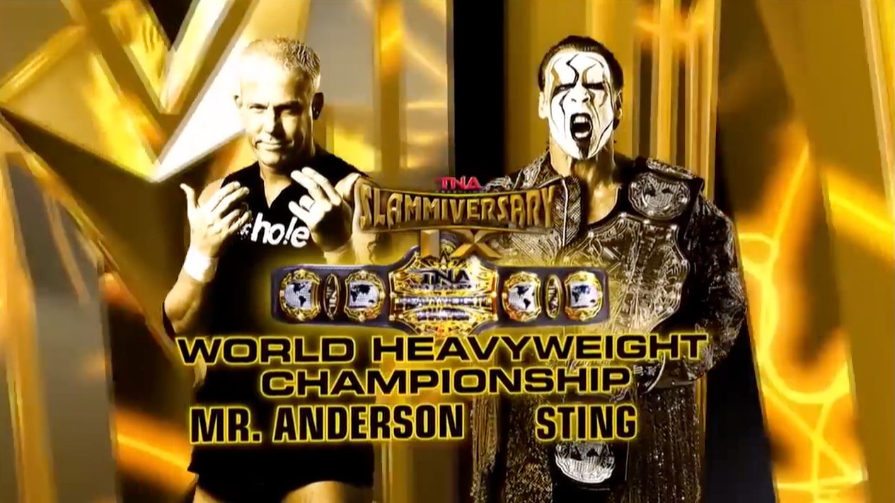 Mr. Anderson Vs Sting (TNA Slammiversary 9, 2011)