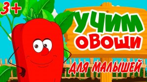 УЧИМ ОВОЩИ ДЛЯ ДЕТЕЙ - Развивающие мультики для малышей