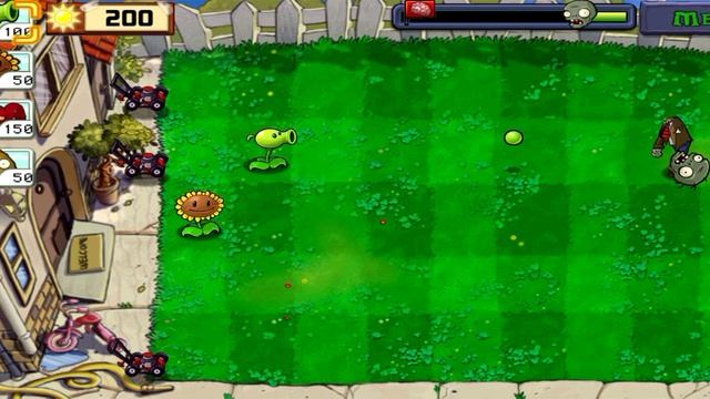 Plants Vs Zombies 1 часть