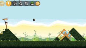 Энгри Бердс. Angry Birds. Птицы против свиней. Черная птица. Злые птички. Энгри Бердс 2.