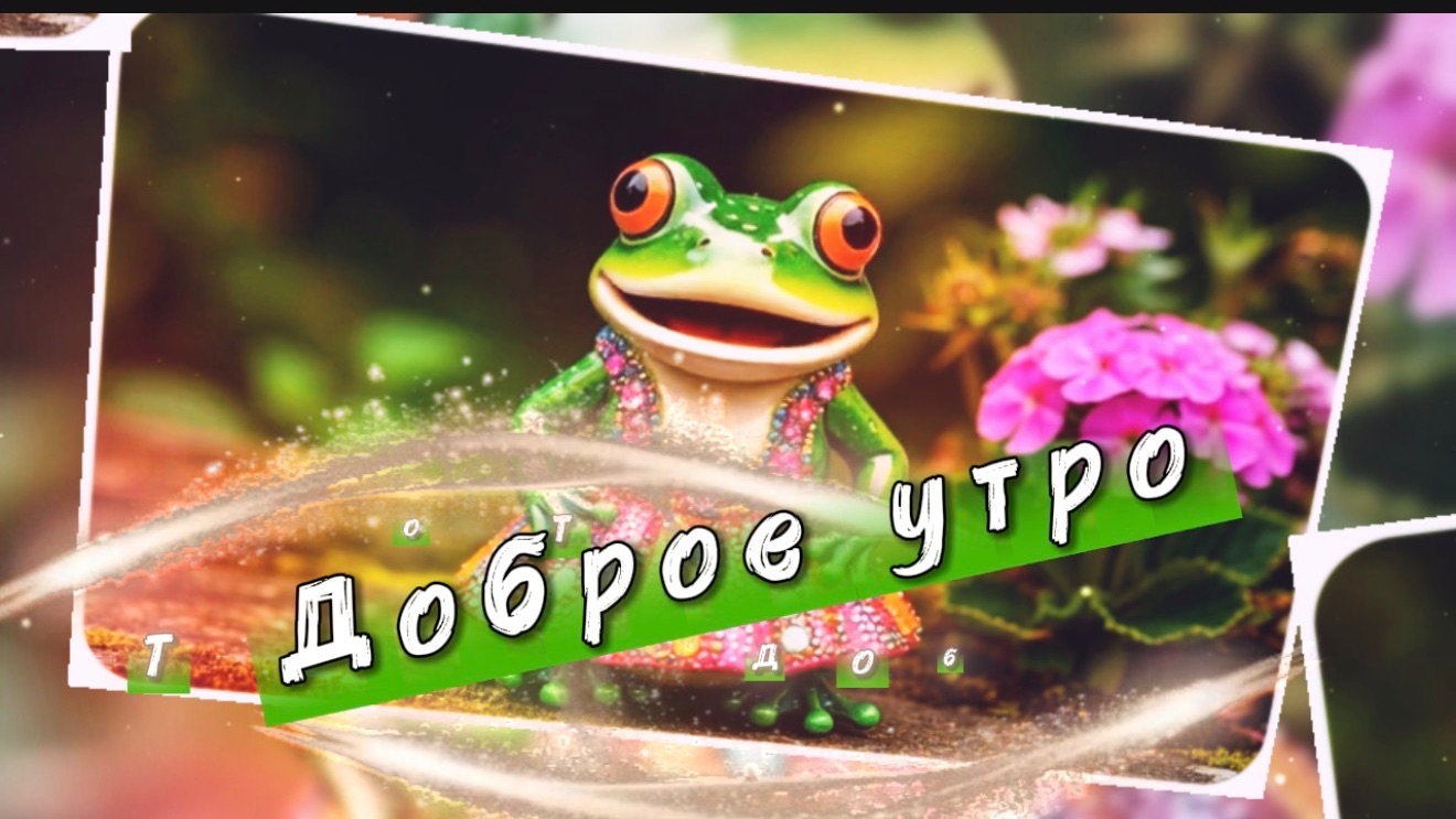 Доброе утро! Пожелания доброго утра музыкальная открытка